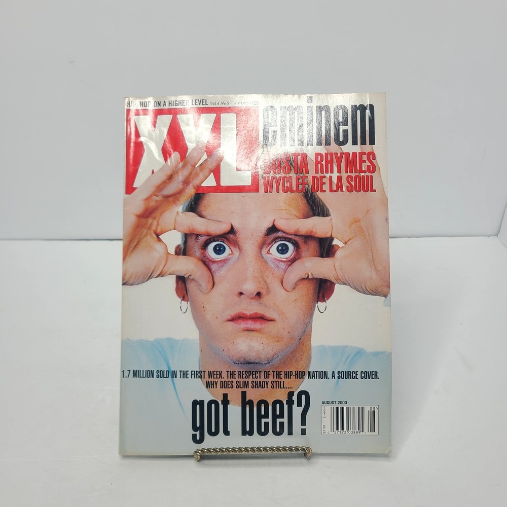 XXL Vintage‎ Magazine Vol. 4 # 5 EMINEM SLIM SHADY August 2000 Y2K